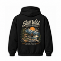 Slow Path Vintage Mountain Hiking & Outdoor Adventure  Hoodie