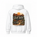 Slow Path Vintage Desert Adventure Graphic Hoodie