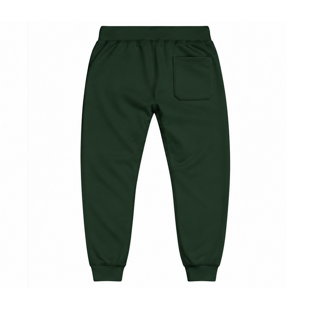 Slow Path Sweatpants, Mountain Graphic Embroidered Logo, Casual Athletic Streetwear Pants