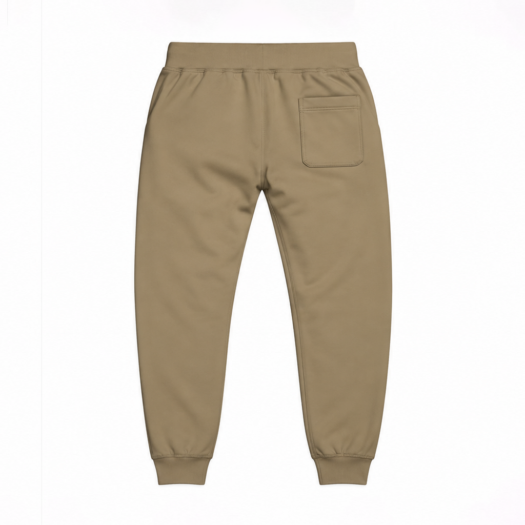 Slow Path Sweatpants, Mountain Graphic Embroidered Logo, Casual Athletic Streetwear Pants